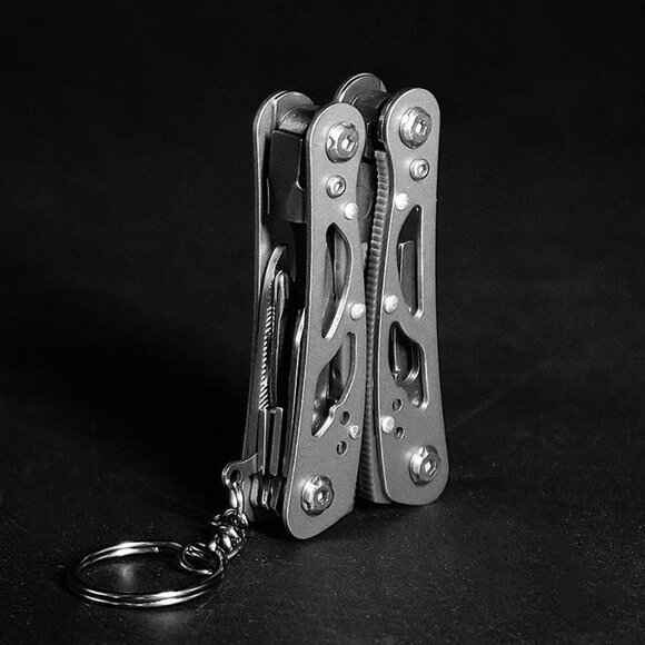 Multi-Purpose Knife Pliers Stainless Steel Folding Tool with Carbon Steel(1 set) - Picture 2 of 12